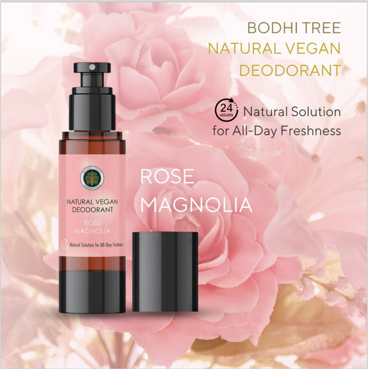 Bodhi Tree Vegan Deodorant Rose Magnolia Spray