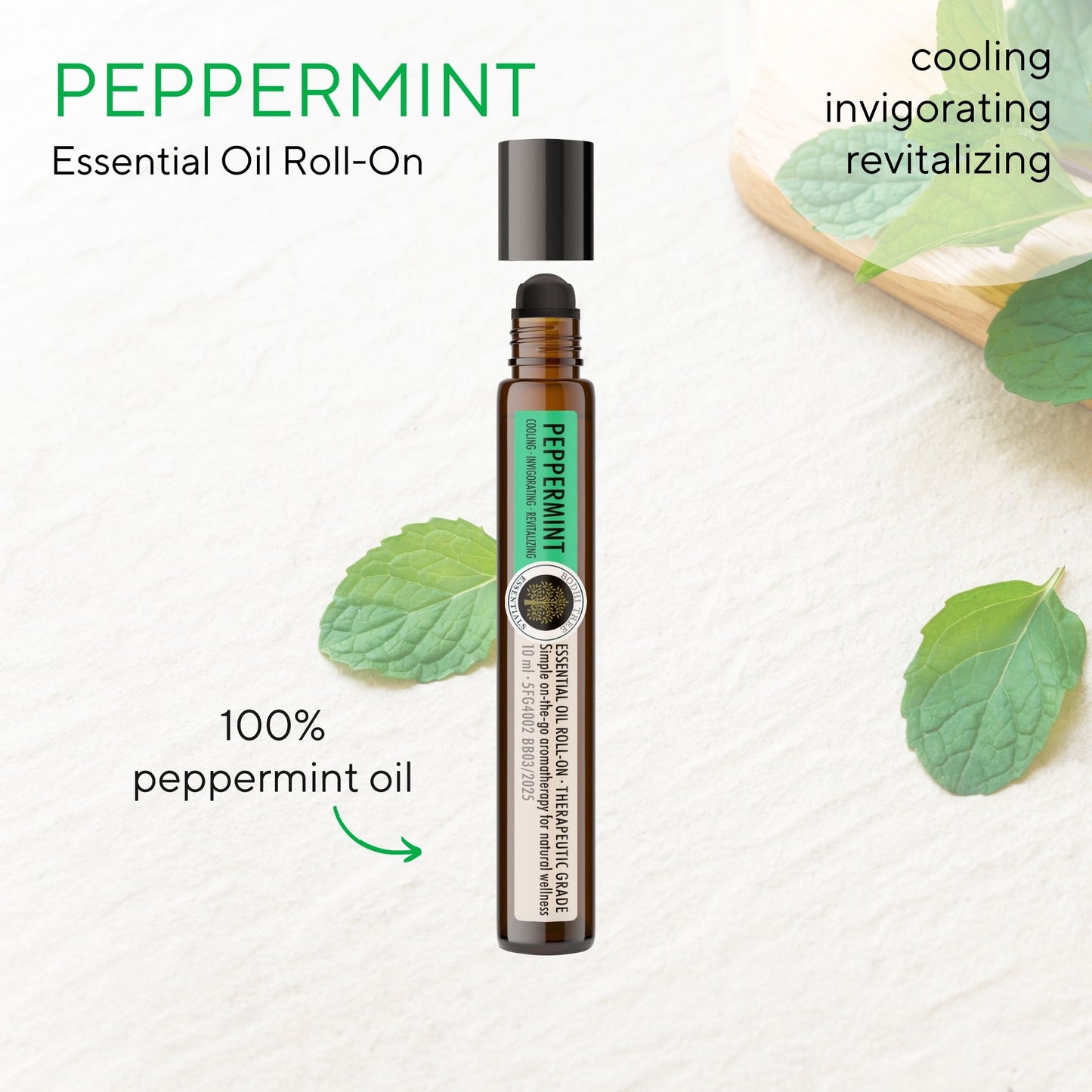 Bodhi Tree Essential Oil Roll-On Peppermint