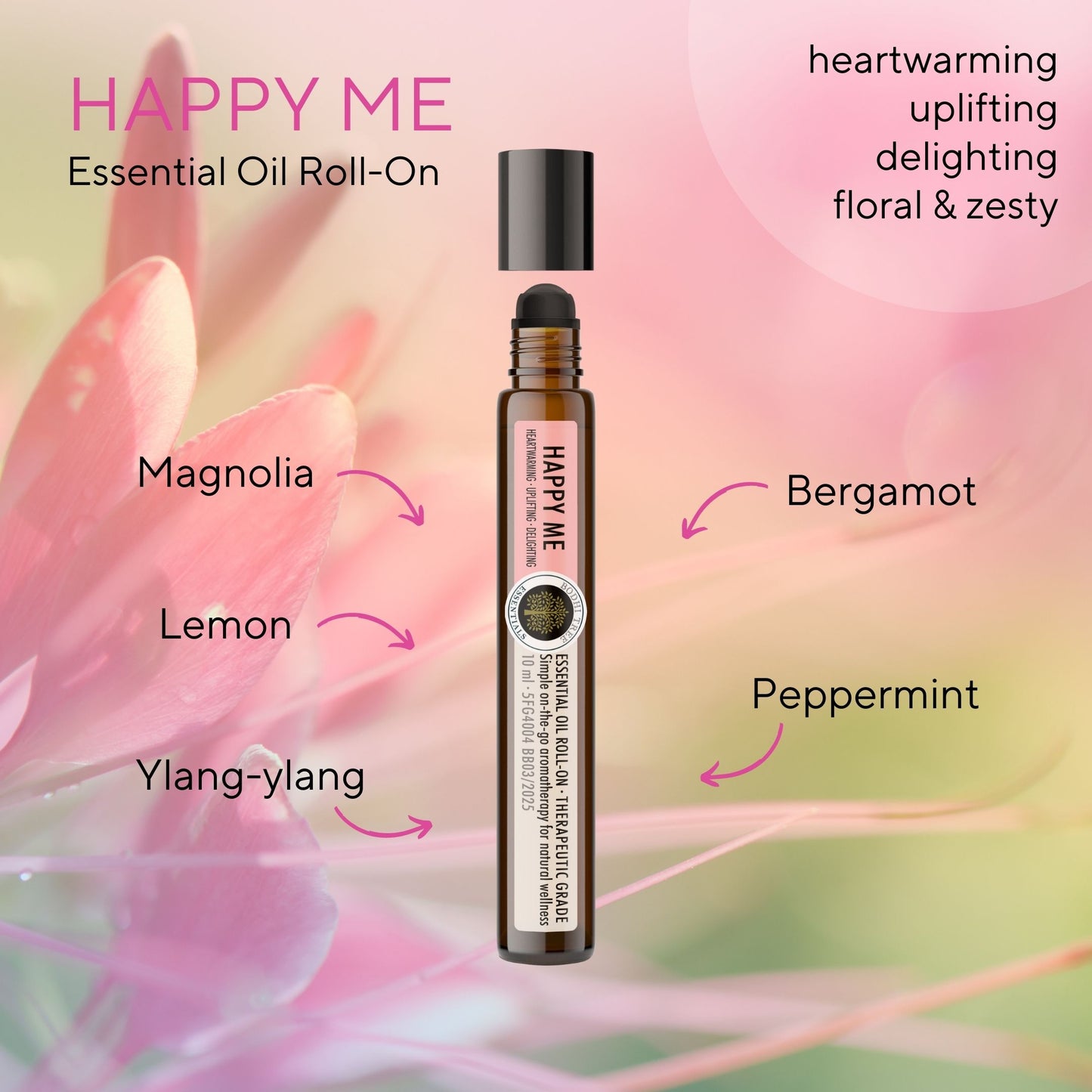 Bodhi Tree Essential Oil Roll-On Happy Me