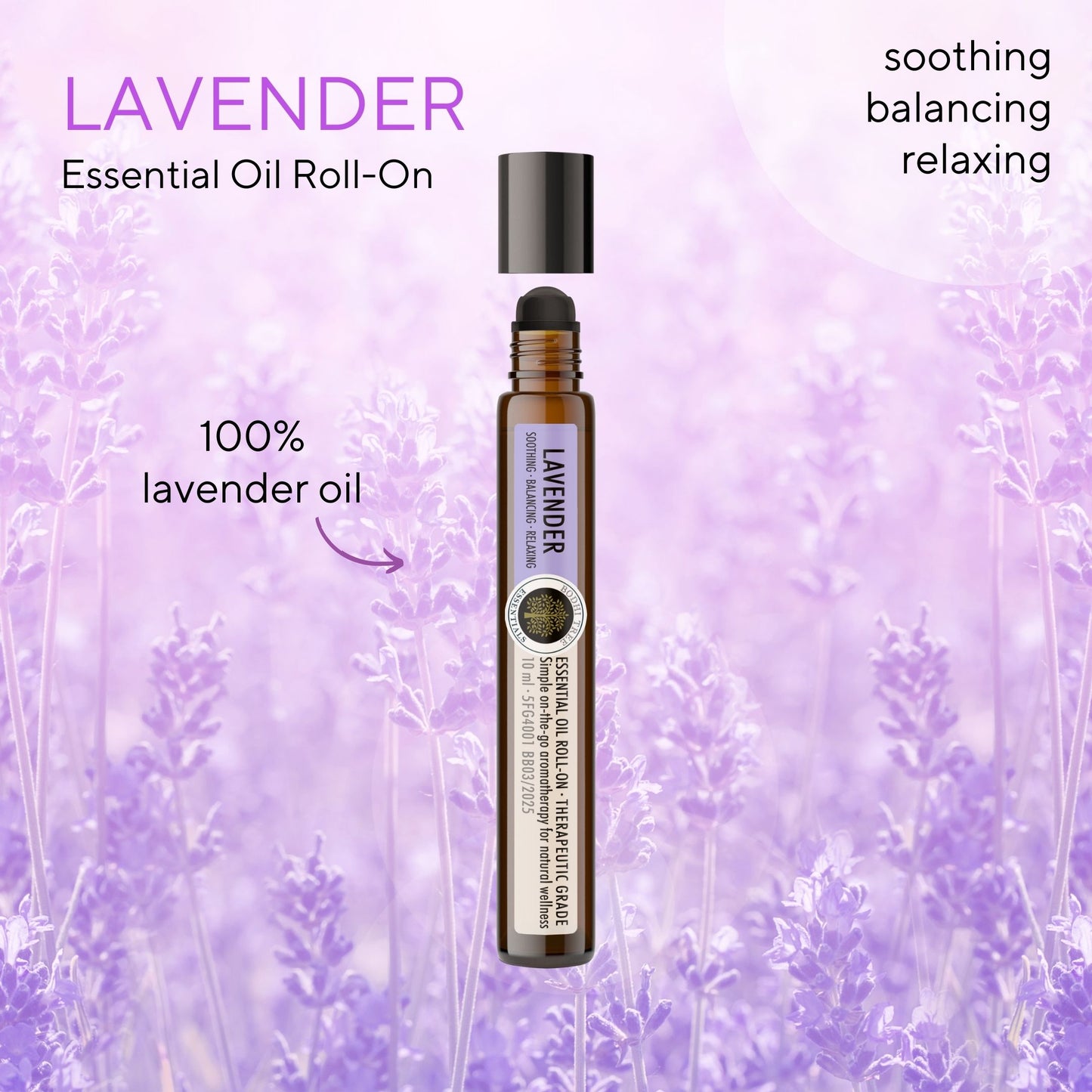 Bodhi Tree Essential Oil Roll-On Lavender