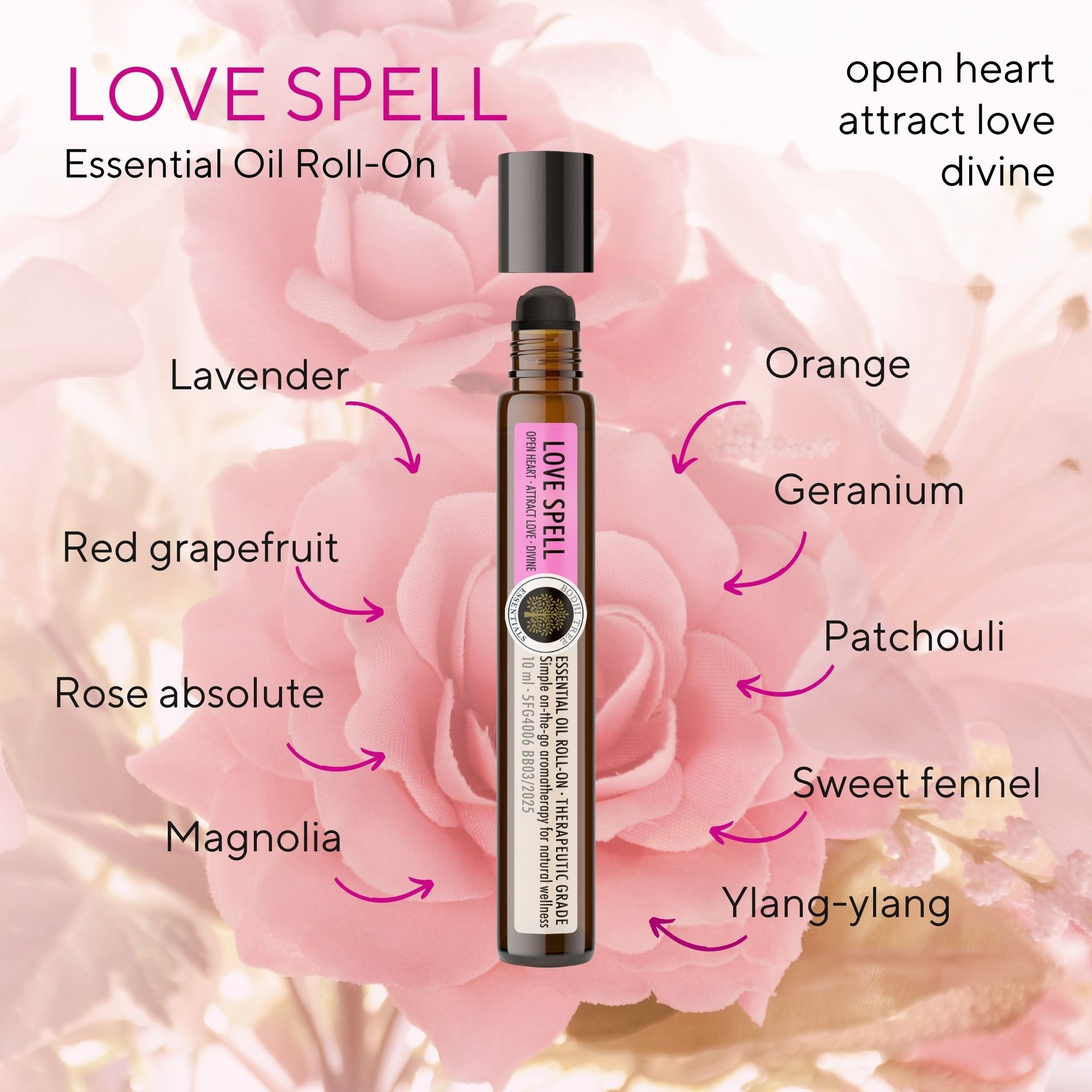 Love Spell Diffuser Oil For Aromatherapy