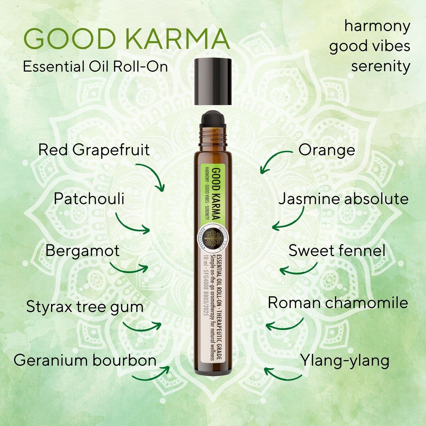 Bodhi Tree Essential Oil Roll-On Good Karma