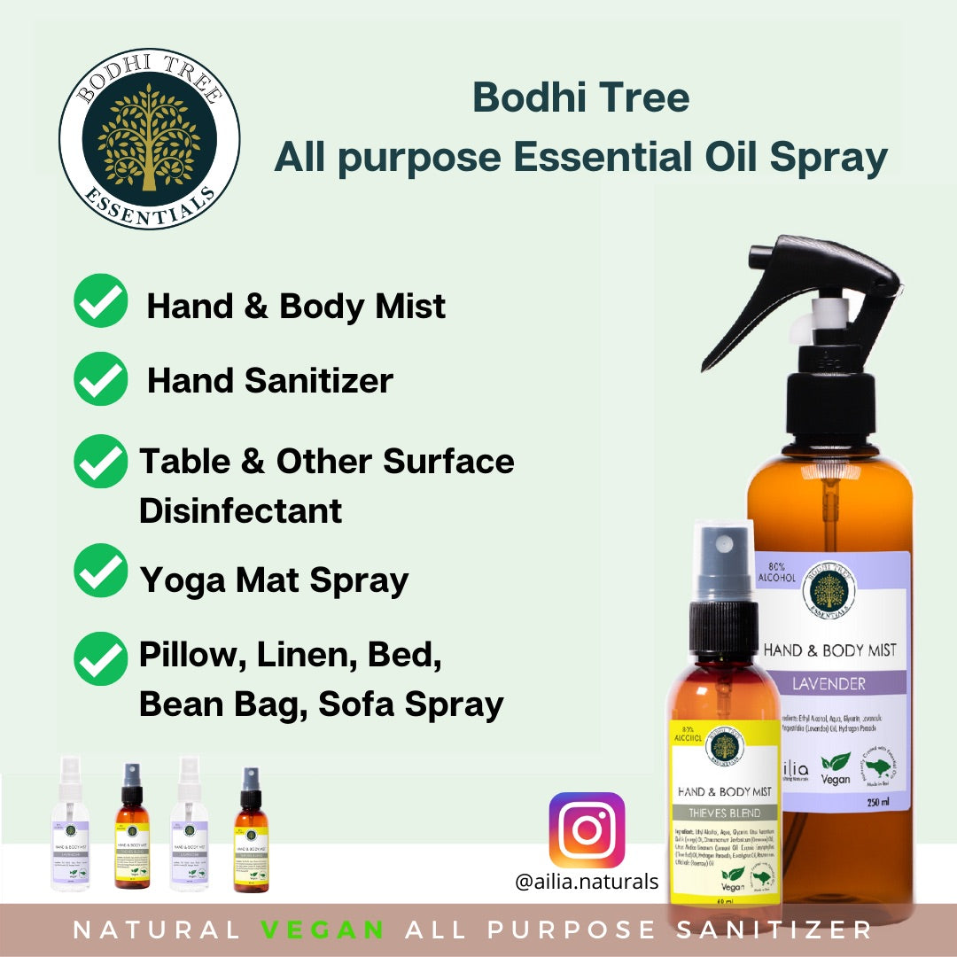 Bodhi Tree All Purpose Essential Oil Spray - Peppermint