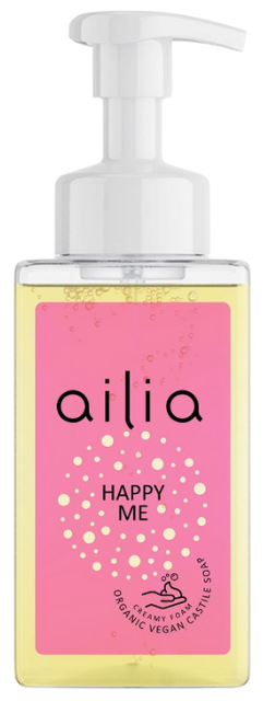 ailia Organic Castile Foaming Soap - Happy Me