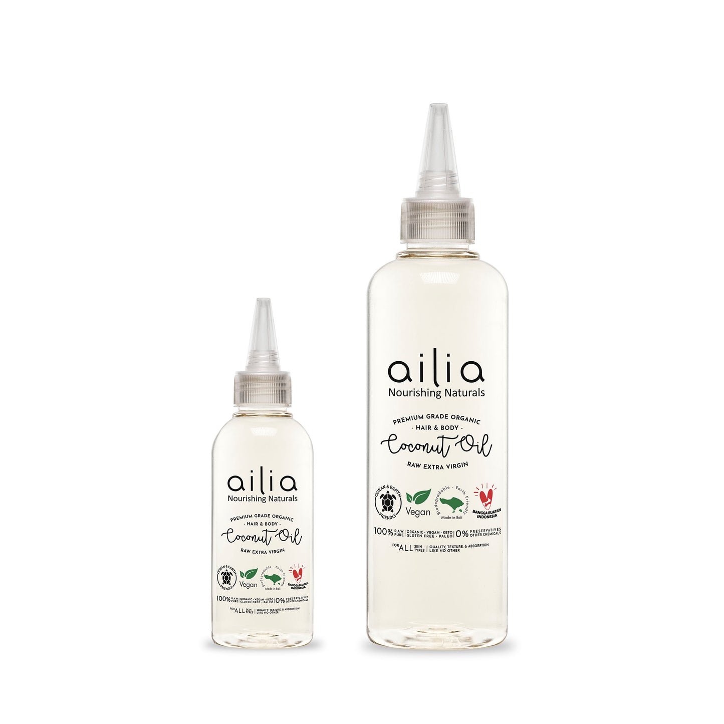 ailia Raw Hair & Body Extra Virgin Coconut Oil