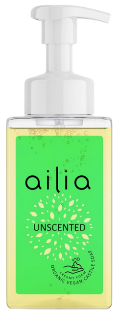 ailia Organic Castile Foaming Soap - Unscented